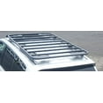 thumbnail image 1 of Fits 2003-2009 Lexus GX470 Warrior Roof Rack 10917 Platform Rack; 73-1/2 Inch Length x 45-1/4 Inch Width; Includes Mounting Posts; Black; Steel, 1 of 2