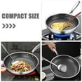 MANLINGDA Stainless Steel Frying Pan Structure Egg Steak