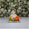 thumbnail image 3 of Lord Ganesha Statue Mini Ganesha Idol Cute Ganesha Figurine Ganesha for Car Dashboard Decor Hindu god Statue Good Luck God Indian Temple Decor Gift for New Beginning Vinayaka Statue - AtoZ India Cart, 3 of 5
