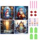 thumbnail image 1 of 4 Uds 5D DIY Taladro Kit Ambiente Navideño 30x30cm, 1 of 9