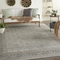 thumbnail image 2 of Nourison Home Malta MAI10 Ivory/Blue Indoor Area Rug - 7'10 x 10'10, 2 of 8