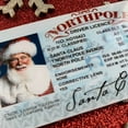 thumbnail image 4 of OUSITAID Santa Lost Driver'S License Card DIY Santa Lost ID Card Santa License Christmas Tree Decoration, 4 of 10