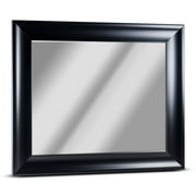 Bentley Black Beveled Wall Vanity Mirror