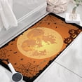 thumbnail image 3 of Halloween Bat Spider Front Door Mat,Durable Absorbent Floor Entryway Rug 17x31.5 Inch Horror Pumpkin Ghost Throw Rug for Bedroom Living Room, 3 of 4