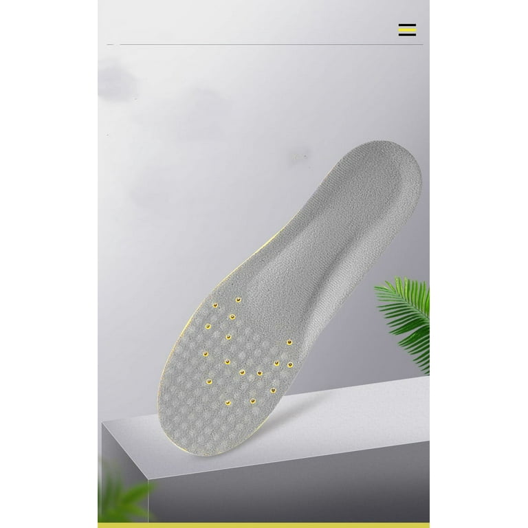 Casewin Plantar Fasciitis Orthotics PU Memory Foam Shoe Inserts