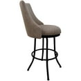 thumbnail image 2 of Melisima 30" Metal Bar Stool - Basin Beige - Black, 2 of 2