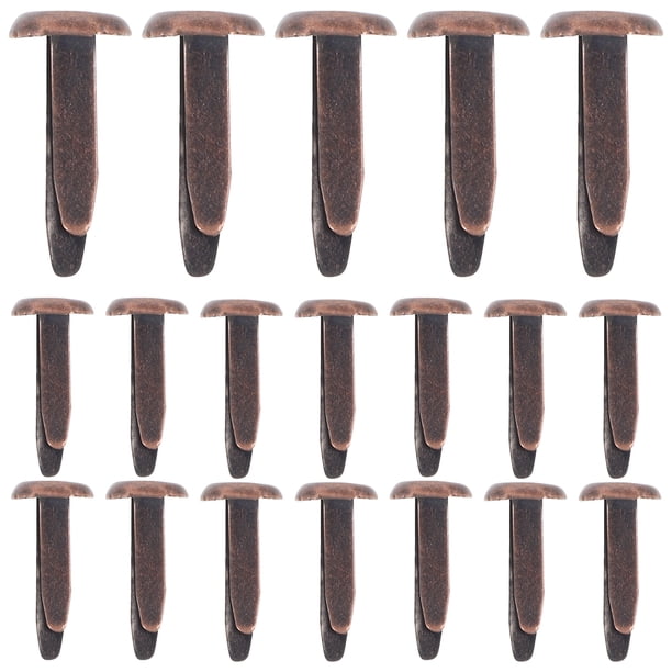 50 mini tachuelas metálicas para scrapbooking, uñas y manualidades.