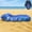 Blue Feather, variant on Portable multi-purpose inflatable sofa bed in orange. Soft and comfortable, lightweight with a storage bag. Durable gear perfect for outdoor activities, music festivals and picnics.