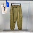 thumbnail image 3 of Pantalones de trabajo nuevos de primavera/verano, pantalones largos de trabajo con bolsillos y lazo a la moda para hombre, 3 of 5