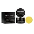 thumbnail image 2 of 100g Chrome & Metal Care Cream for Cars – Cleans, Polishes, Restores & Protects Chrome Trim, Electroplated Decorative Strips, Bumpers & Wheels, Non-Abrasive Formula with Applicator Sponge, 2 of 9