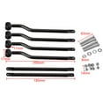 thumbnail image 5 of FUTUREORYY Motorcycle Side Bag Bracket Black 1Set 7.9x0.7x7.3In Iron, 5 of 8