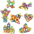 thumbnail image 7 of RUseeN 88 PCS Magnetic Tiles Toys, Magnetic Building Blocks Toys for 3 Year Old Girl Gifts, Montessori Toddler Gifts for 3 4 5 6 7 Year, STEM Learning Toys for Kids Ages 4-8, 7 of 7