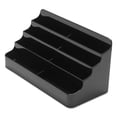 thumbnail image 6 of 8-Tier Recycled Business Card Holder, Holds 400 Cards, 7.88 X 3.88 X 3.38, Plastic, Black | Bundle of 5 Each, 6 of 7