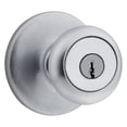 thumbnail image 2 of Kwikset Mobile Home Satin Chrome Entry Knobs ANSI/BHMA Grade 3 1-3/4", 2 of 2