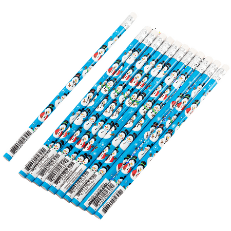 - Snowman Pencils - 12 per pack