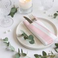 thumbnail image 4 of Cloth Napkins Set of 8 - 20x20 Inches, Pink Striped Washable Reusable Table Napkins, Blue Geometric Line Stripes Farmhouse Soft & Absortbent Dining Napkin for Party Wedding Hotel Restaurant, 4 of 9
