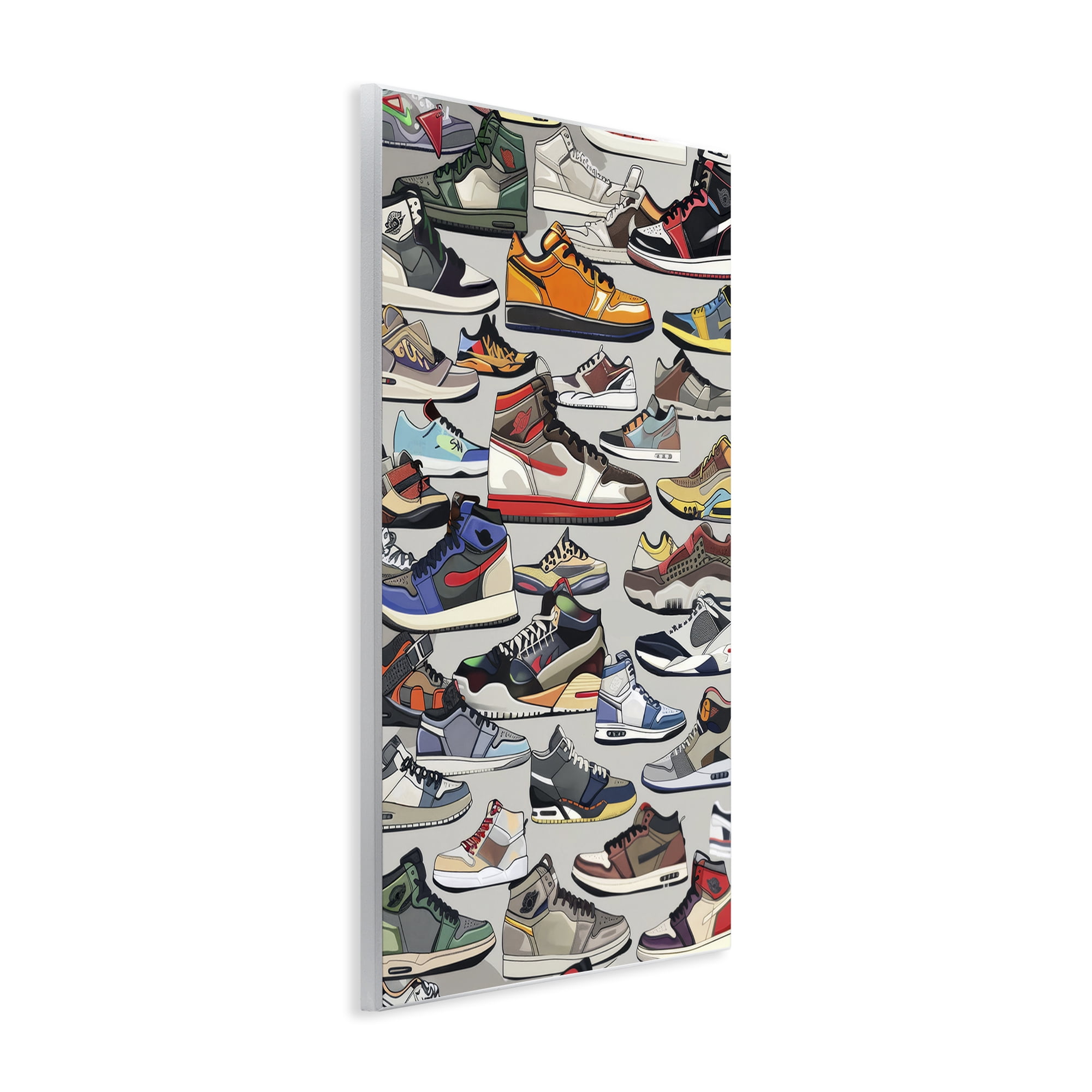 Stupell Industries Shoe Time Urban Styles Wall Plaque Art, design by Ray Powers