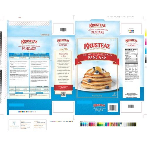 Krusteaz Professional Country Style Multigrain Pancake Mix, 7310128