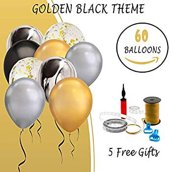 PASOCON 109PCS Balloons Arch Garland Kit,12 Inch Gold Confetti Balloon Colorful Party Latex Balloons Assorted Color Balloons for Shower Birthday Wedding Childrens Day Decorations 10 Color