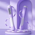 thumbnail image 3 of Fitness & Yoga Indoor with Counter Adjustable 28m Smart Speed Rope for Adults Digital Counting Height Adaptable Exercise Training, 3 of 5