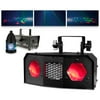 American DJ Dual Gem Pulse with Hurricane 700 Fog Machine and Juice