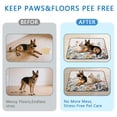 thumbnail image 6 of 72x72 Inch Professional Grade Washable Puppy Pads, Reusable Absorbent Dog Potty Training Mat, Floral Design with Secure Grip Backing for Active Pets, 6 of 8