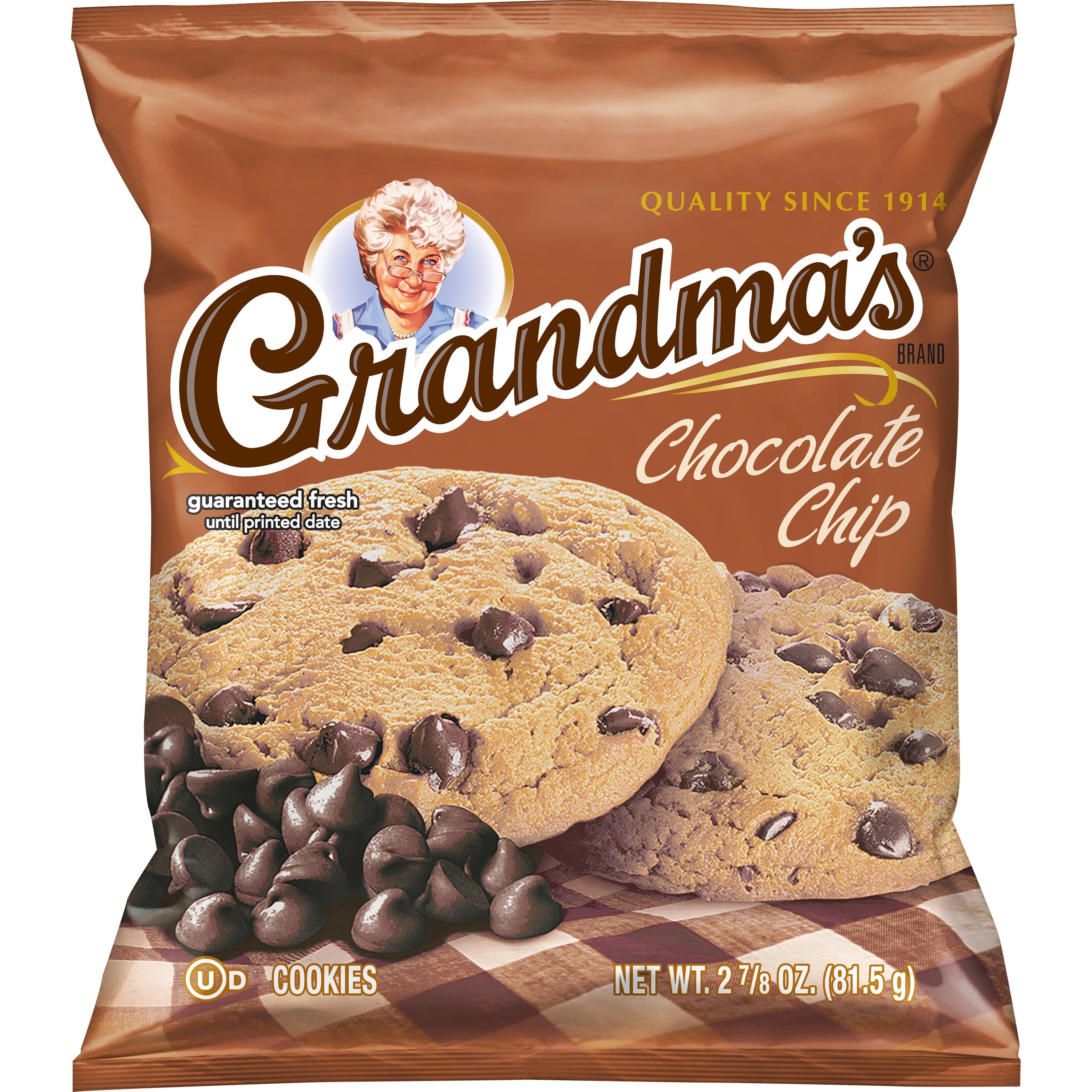 Grandma's Cookies Chocolate Chip 2.875 Oz