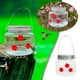 thumbnail image 3 of Jardín colgante portátil, comedor para colibrí, depósito claro 500ml, decoración para jardín, colibrí portátil, fácil de transportar, marco de metal resistente, para patio, colibrí para, 3 of 9