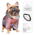 thumbnail image 3 of Sikiie Pastel Pink Beach Cafe Dog Hoodie,Dog Clothes,Dog Sweatshirt ,Dog Shirt, Dog Clothes for Puppy Kitten Small Dogs Cats-X-Large, 3 of 7