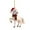 Multicolor A704 christmas decorations under 5$, variant on 10Pcs 2D Christmas Pendant under $5! Bzdzmqm 2D Acrylic Christmas Pony Ornament, Flat Christmas Tree Hanging Decoration, Holiday Home Decor Pendant for Trailer, Colorful Pony Shape Christmas Decor