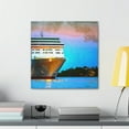 thumbnail image 4 of Cruise Ship Symphony Scene - Canvas, 4 of 10