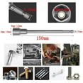 thumbnail image 5 of GLFSIL 150mm Long 6mm-19mm Hexagon Nut Driver Drill Bit Socket Wrench Extension Sleeve, 5 of 7