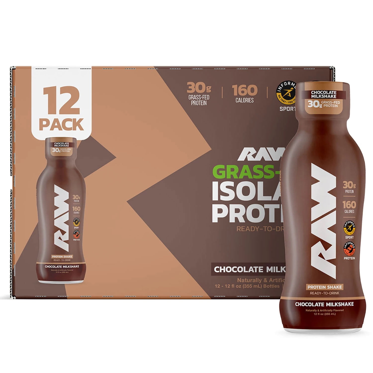 Raw Nutrition Protein RTD - Chocolate