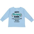 thumbnail image 3 of Inktastic Happy Birthday, Mommy I'm the Best Gift Ever in Blue Boys or Girls Long Sleeve Toddler T-Shirt, 3 of 5