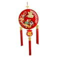 thumbnail image 6 of Tachiuwa 3D Chinese Dragon New Year Hanging Decoration 2024 Lunar Year Traditional 39x15inch with Tassel for Dinning Room Accessories Style B, 6 of 10