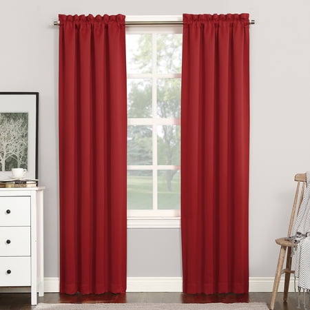 Sun Zero 51755 Easton Blackout Energy Efficient Rod Pocket Curtain ...