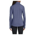 thumbnail image 2 of Yellow Rooster Women's Sport Wick Stretch 1/2 Zip Pullover True Navy Heather XL, 2 of 7