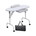 thumbnail image 4 of Mesa de manicura portátil perfecl con bolsa de transporte y cajón grande, 4 of 8
