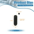thumbnail image 2 of Uxcell Ball Point Set Screws, Carbon Steel Hex Socket Spring Plungers Grub Screw for Industrial Use M4x12mm, 2 of 6