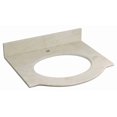 thumbnail image 1 of 25.5-in. W  22-in. D Stone Top In Beige Color For 1 Hole Faucet AI-18177, 1 of 3