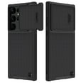 thumbnail image 1 of Decase for Samsung Galaxy S23 Ultra Case with Camera Cover [Biult-in Torsion Spring] Case with Slide Camera Protection, Nylon Fiber Shockproof Cover for Samsung Galaxy S23 Ultra 5G 6.8", Black, 1 of 9