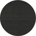 thumbnail image 1 of Ahgly Company Tapis d'Intérieur Lavables à la Machine, Ronds, Contemporains, Noirs, 10' Ronds, 1 of 7