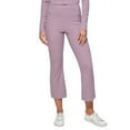 thumbnail image 2 of Calvin Klein Women's High Waist Ankle Length Pants Brown Size X-Large, 2 of 3