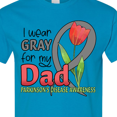 thumbnail image 4 of Inktastic I Wear Gray for My Dad Parkinsons Disease Awareness with Tulip T-Shirt, 4 of 5