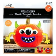 Way To Celebrate Halloween Plastic Pumpkin Pushins, Monster