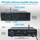 thumbnail image 3 of Amplificador Pyle PMSA126BU Bluetooth 500 W con salida 70 V 100 V, 3 of 7