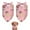 Ballet Princess Pattern, variant on Dog Bandana 2 Pack,Ballet Princess Pattern Bandanas for Dogs,Cat Bandana,Small/ Large Dog Bandana 2 Size,Dog Bandanas