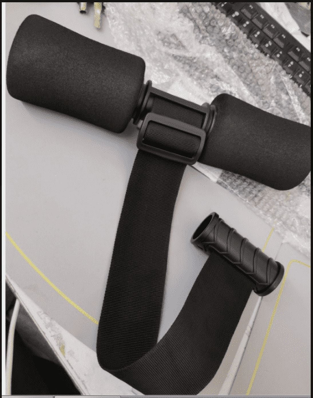 Bande De Curl Ischio-jambiers Facynde – Ajustable, Antidérapante, Avec Barre De Cheville Rembourrée, Pour Abdos Et Jambes, Noir