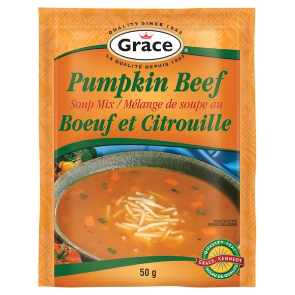 Grâce boeuf soupe à la citrouille, 50g Paquet