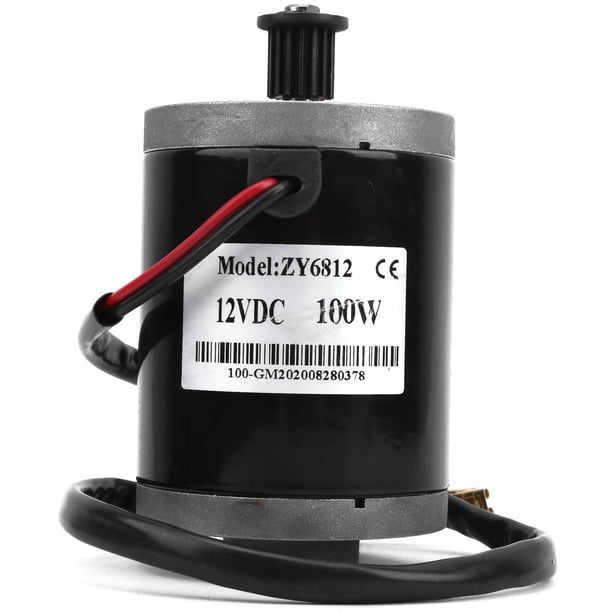 Motor De Cepillo De Alta Velocidad, Motor De Cepillo De 1260 G, Estable Y Confiable Con Correa De Polea 384 Para Scooter Eléctrico, Bicicleta Eléctrica, Triciclos Eléctricos Ccdes Otros